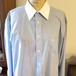 Ahmazing VTG DIOR Logo Dress Shirt MADE USA Mint!